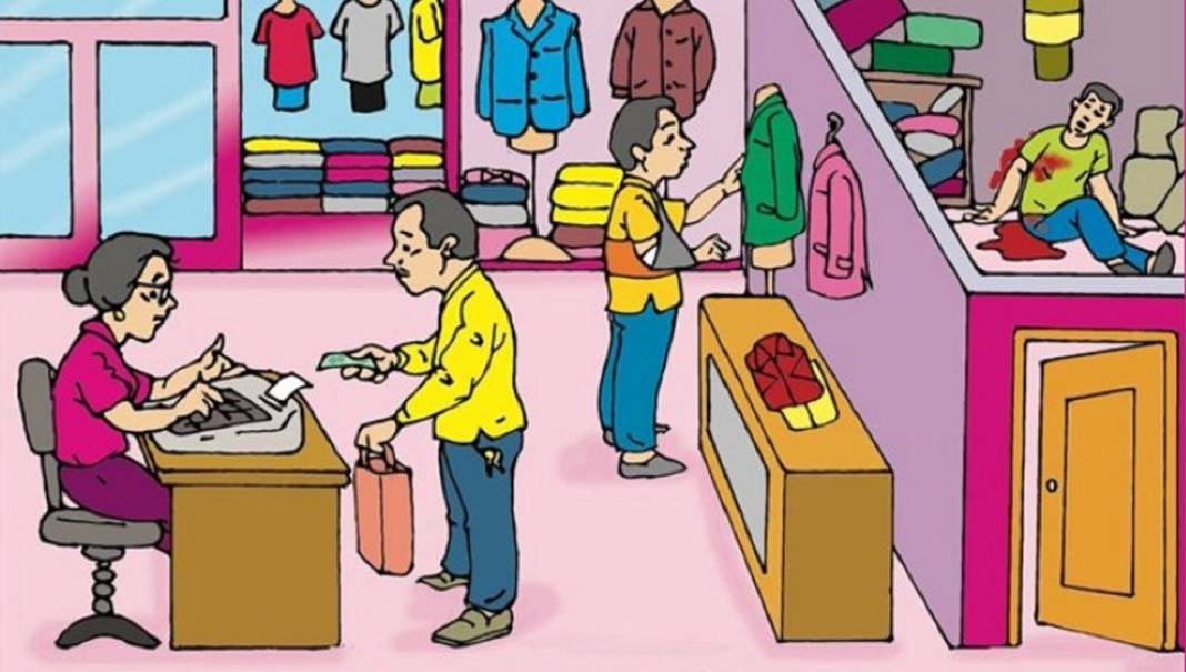 İnsanların yüzde 90'ı yanlış cevap veriyor! Resme bakın, katil kim? Yanıtı ayrıntıda saklı 1